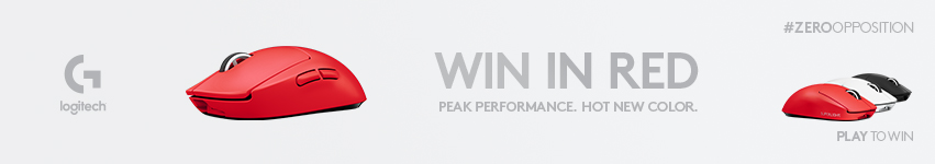 Logitech Win in Red